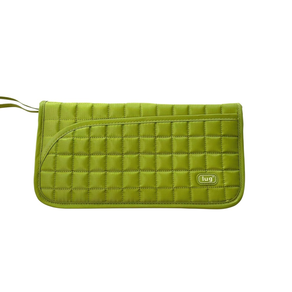 NEW Lug Tango Travel Wallet Organizer wristlet green apple